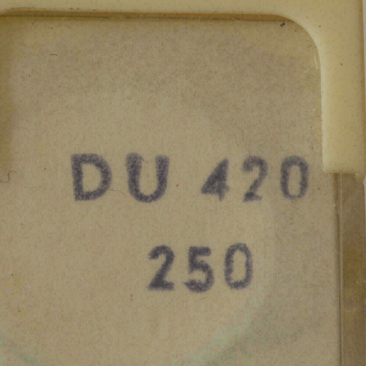 DUROWE 420 PART 250, hour wheel, Stundenrad, Roue des heures - NOS -