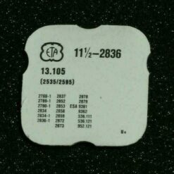 ETA 2836 PART 2535 + 2595 HALTEPLATTE FÜR DATUMSPERRE und Halter für Sperre NOS