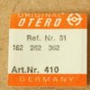 Otero 162 Kupplungsrad Teil 410 NOS Ersatzteil