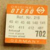 OTERO 40 Ankerrad 702 – zwei Decksteine