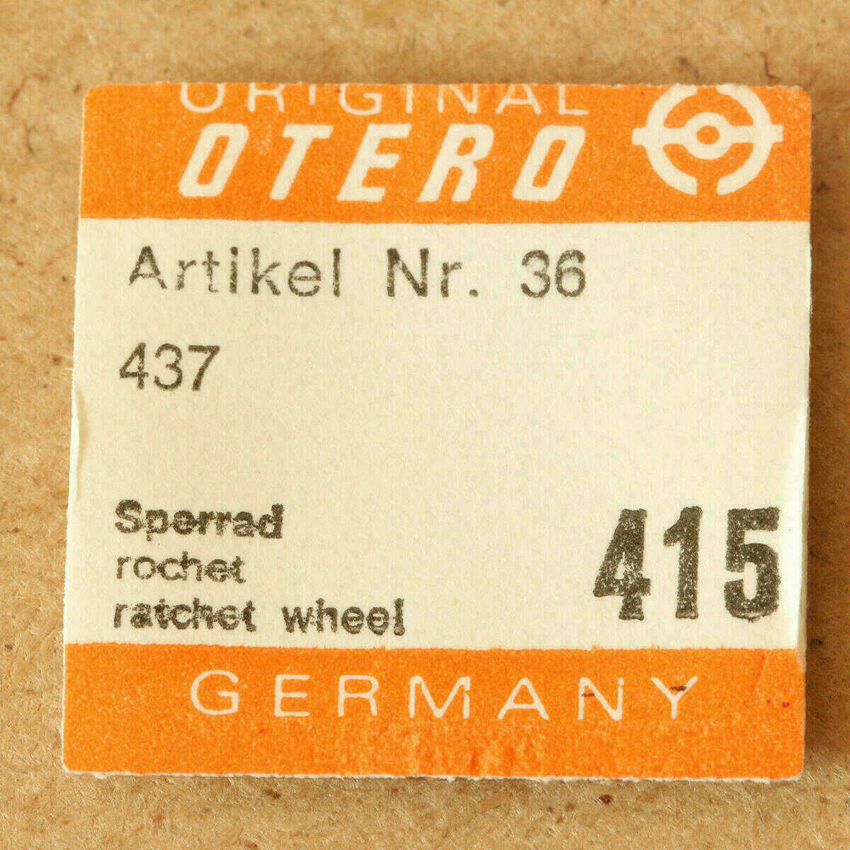 Rochet OTERO 437 – Part 415 – Otto / Epple – NOS