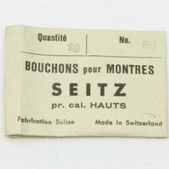 SEITZ Messing Einpressfutter Bouchons pour MONTRES HAUTS SWISS #30WZ