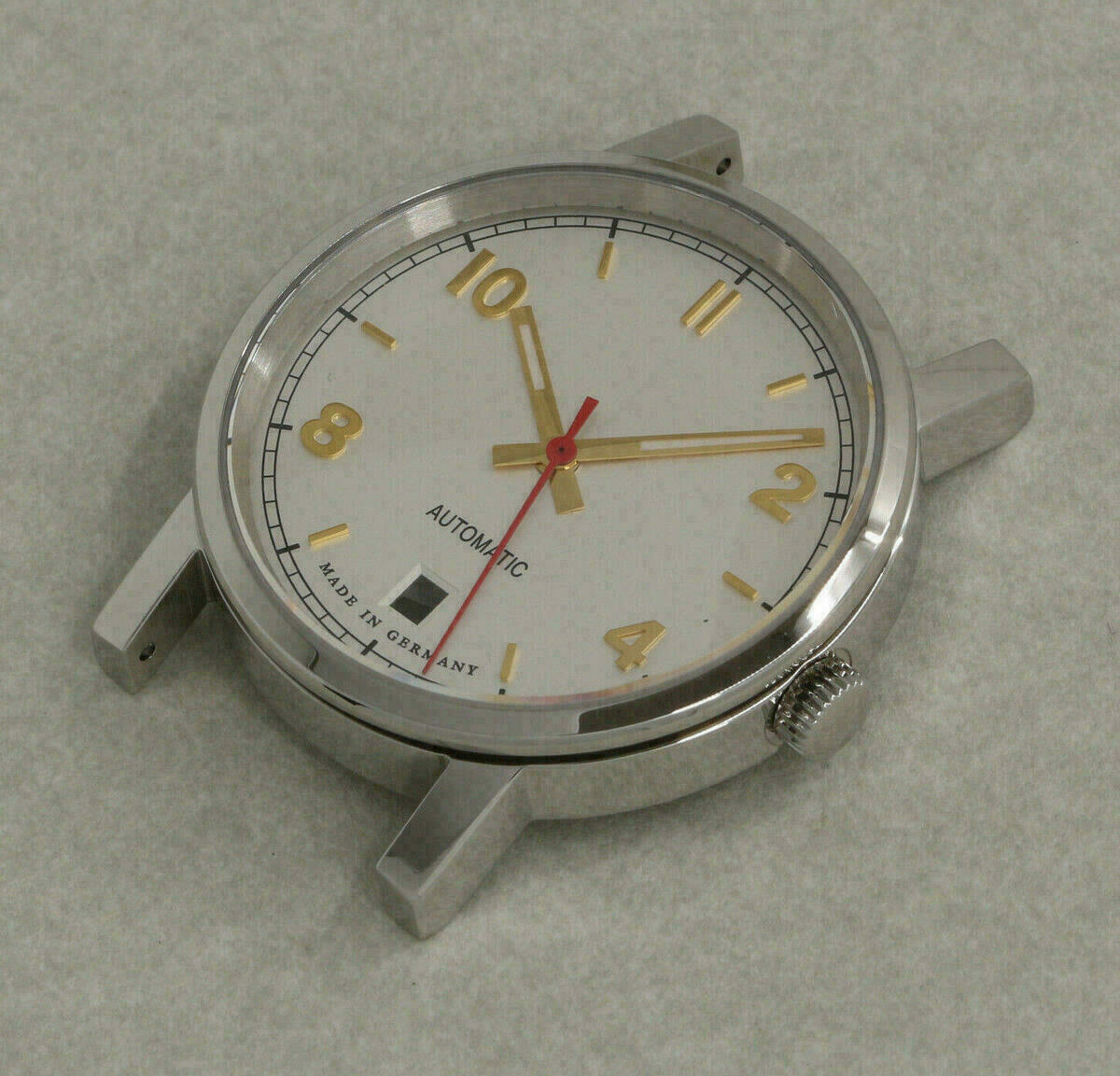 Boîte de montre ETA 2824-2 + cadran + jeu d’aiguilles – kit complet 36 mm, acier 316L