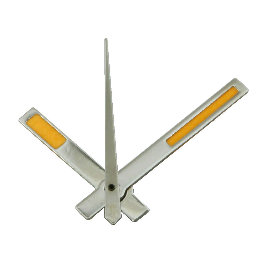 Jeu d’aiguilles orange foncé 150 90 21 – 7,5 / 11 / 11 mm pour ETA, Tissot, Unitas – vintage #01