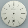 Quadrante ETA 944.111 argento Ø 35,30mm NOS
