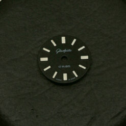 Zifferblatt für Glashütte 17 Rubis Ø13,90mm / Ziffernblatt DIAL ESFERA Schwarz