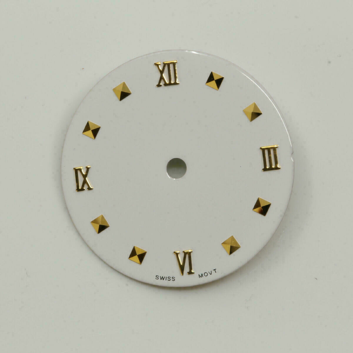 12 ZifferblĂ€tter fĂŒr Schweizer Quarzwerke 19,80mm - ohne Marke - #11