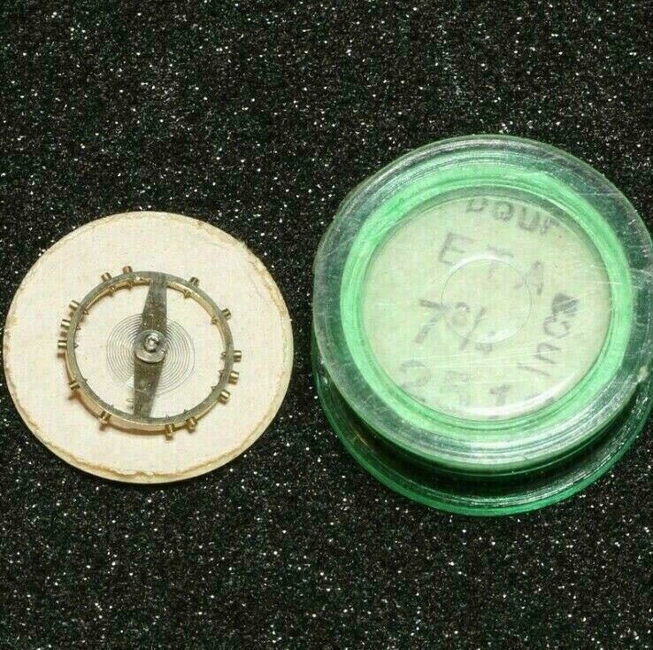 ETA 2512 PART 721 BILANCIERE completo, antiurto, NOS ETA 2510 – immagine 2