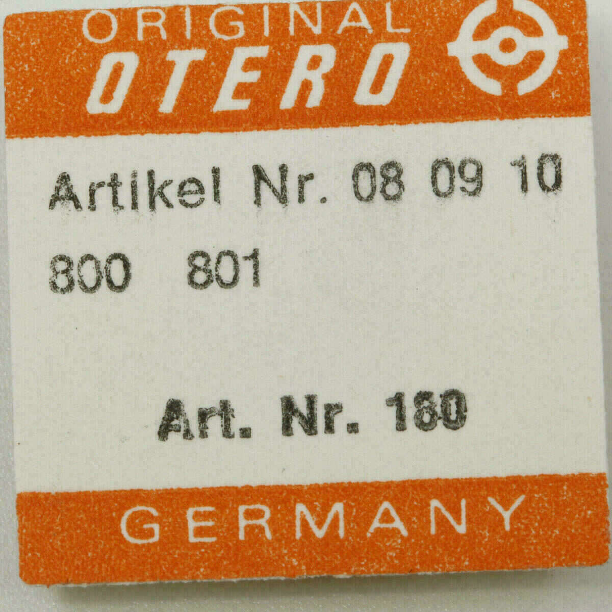 OTERO 162 PART 180 Federhaus & Deckel, Barrel & cover OTERO 365 236 437 800 844 – Bild 8