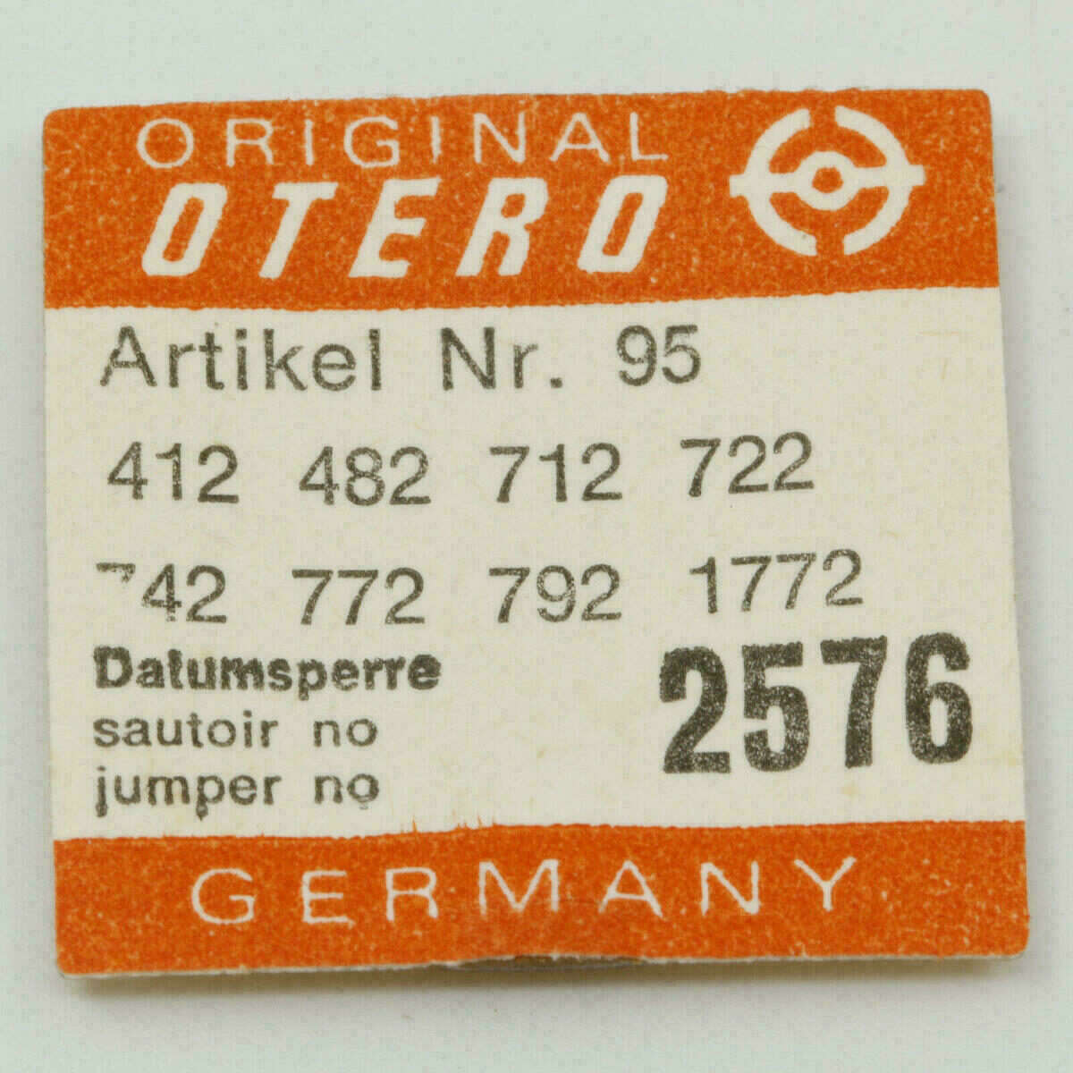 OTERO 412 PART 2576 SCATTADATA, OTERO 482 712 722 742 772 792 1772 – immagine 2
