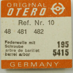 OTERO 48 PART 195 Federwelle, barrel arbor, arbre OTERO 481 56 62 64 70 71 722 – Bild 3