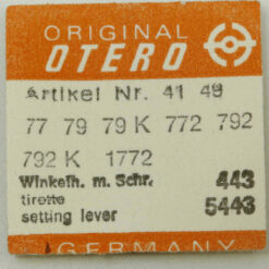 OTERO 77 PART 443 y 5443 tirete OTERO 335 236 800 904 – imagen 2