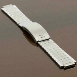 Original Edox Stainless Steel Watch Band, Silver – without End Pieces – NOS – image 2