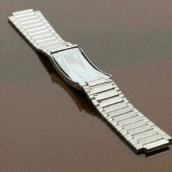 Original Edox Stainless Steel Watch Band, Silver – without End Pieces – NOS – image 4