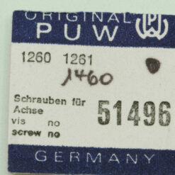 PUW 1260 Part 51496 Schrauben f Achse PUW 1261, PUW 1460 – Bild 2