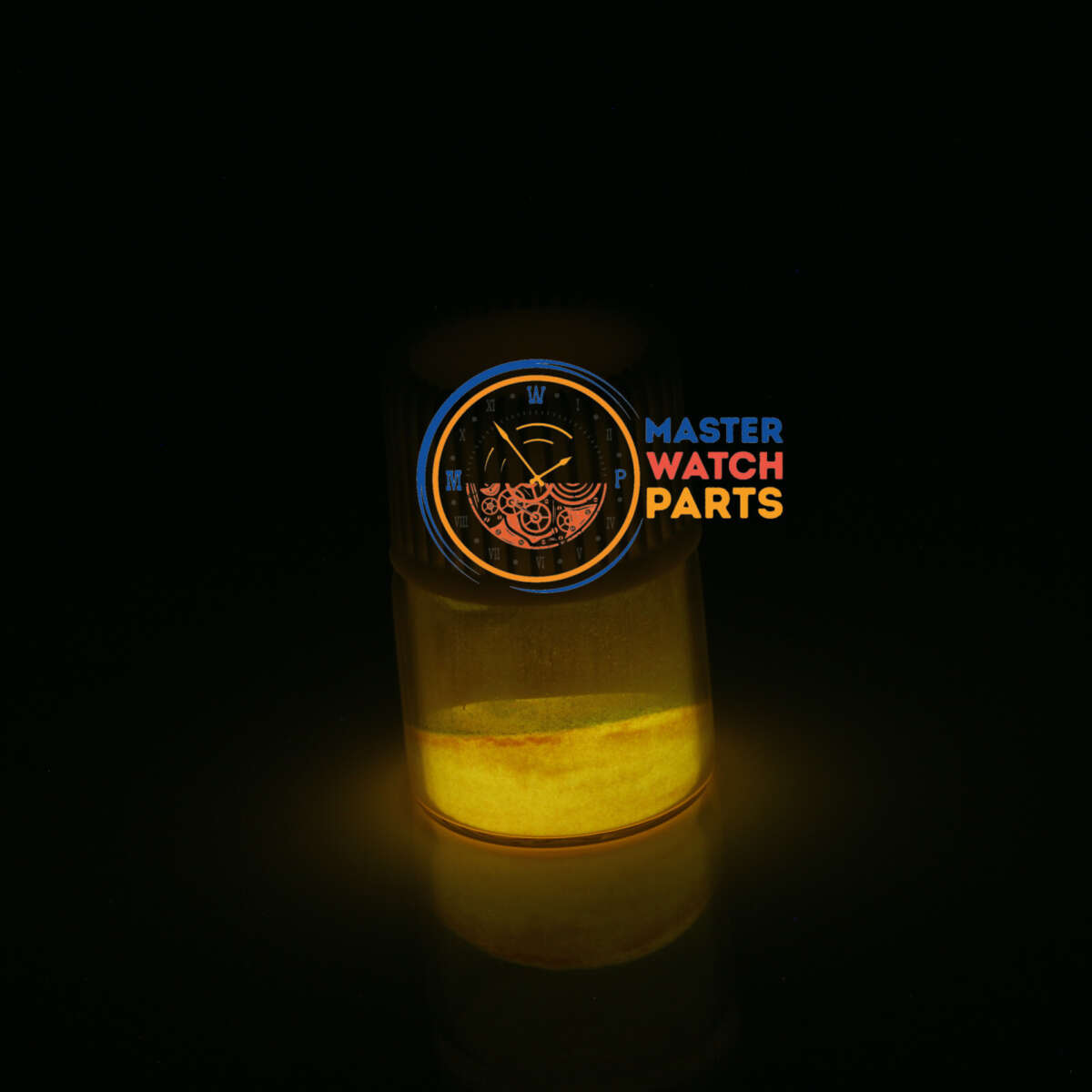 Swiss SuperLuminova Dark Orange pigmento luminiscente en polvo para agujas