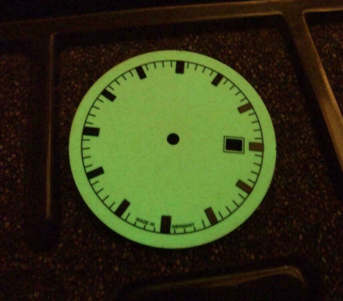 Dial for ETA 2824-2, 2804-2, 2801-2, 34.8 mm, Full Lume – image 3
