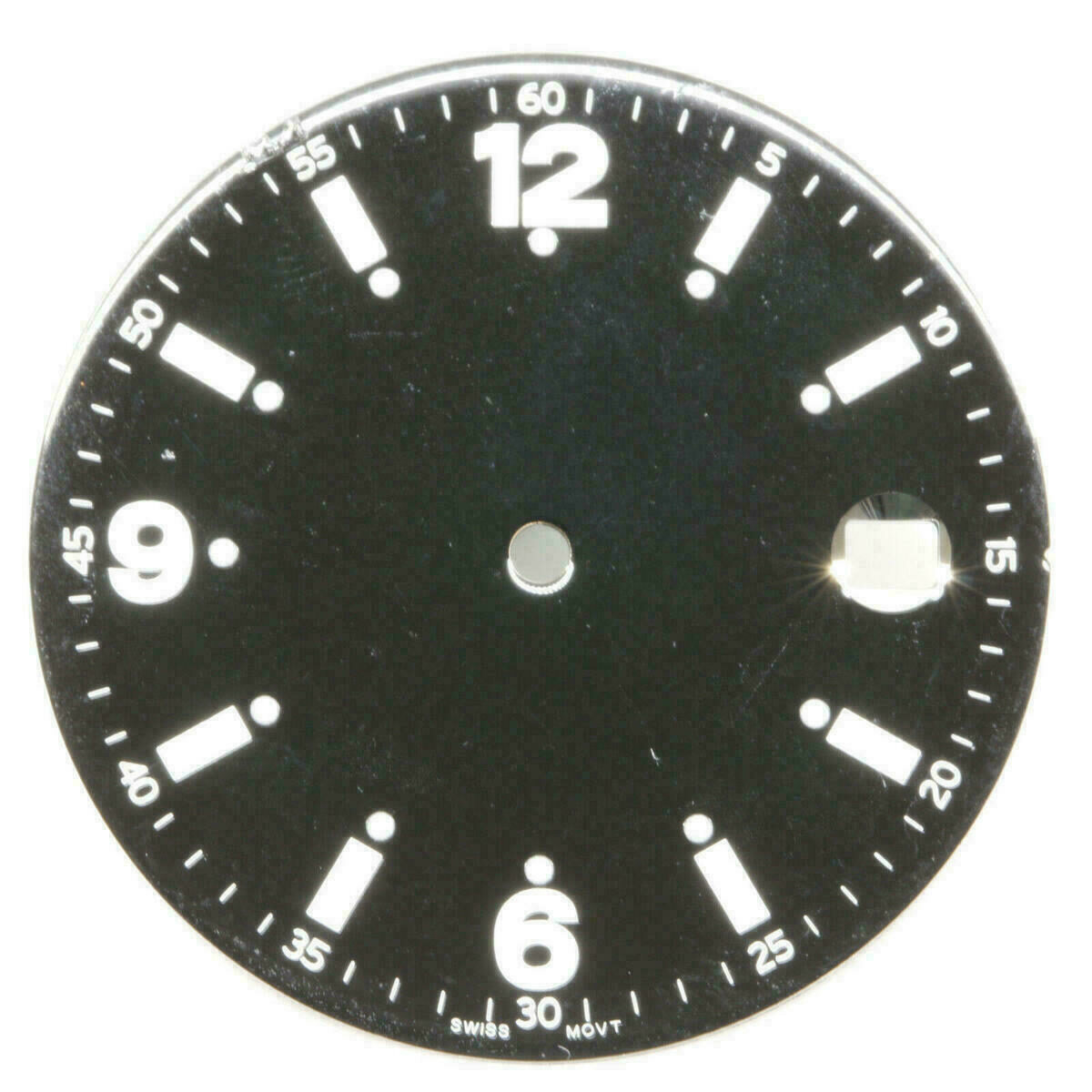 Zifferblatt fĂŒr Eta 2892-2/ 2892A2; Ă 29.50mm; DIAL Cadran Esfera SCHWARZ SW03 â Bild 2