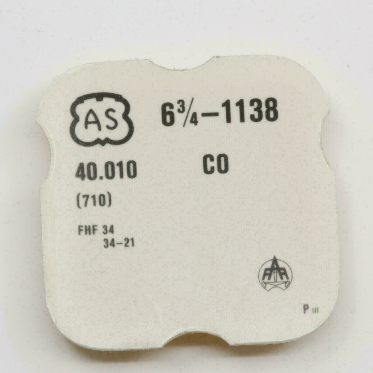 AS 1138 PART 710, Anker, jewelled pallet fork FHF 34, FHF 34-21 watch parts
