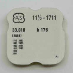 AS 1711 PART 2558, Stundenrad, hour wheel, AS 1713 AS 2063, AS 2073 AS 2161 2163