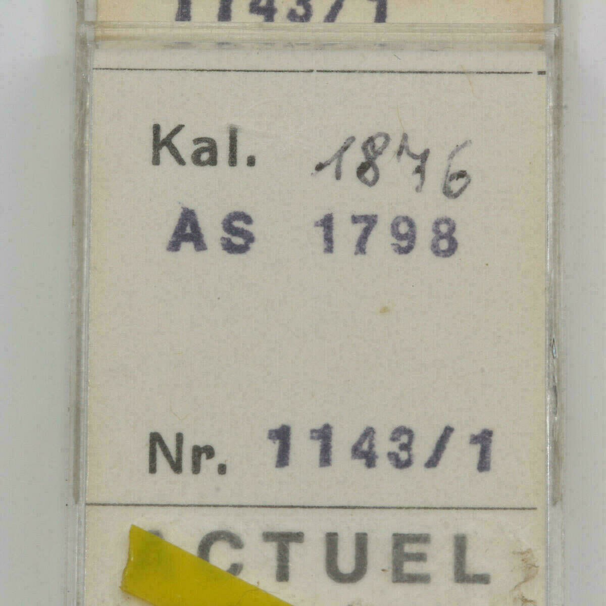 Oscillating Weight, Mounted, for AS 1798, 1799 to 1996 – Part 1143/1
