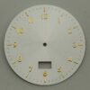 Dial with Gold Markers, Silver, Ø 33.80 mm, Quartz