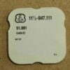 Muelle de tirete ETA 947.111 Part 445/2 para relojes