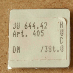 JUNGHANS 644.42 Part 405 tija de remontuar NOS