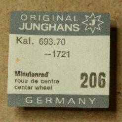 JUNGHANS 693.70 PART 206, rueda de centro -NOS-