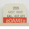 Roamer 437 rueda de centro Part 205 para calibre 471