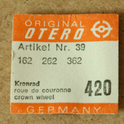 OTERO 162 Part  420, Kronrad, crown wheel, OTERO 262, 362 OTTO / EPPLE NOS