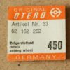 OTERO 62 Zeigerstellrad für zuverlässige Reparatur