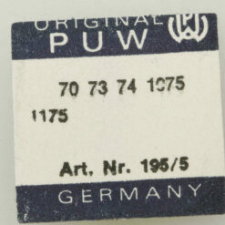 PUW 70 PART 195, Federwelle, Barrel Arbor PUW 73, PUW 74, PUW 1075, PUW 1175