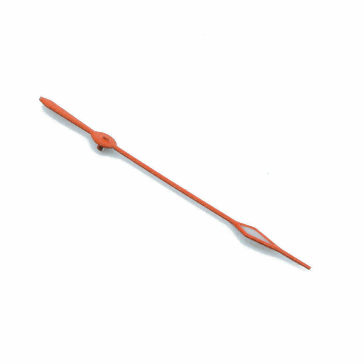 Lancetta dei secondi per ETA 2824-2 BGW9 Grade A Super luminova Ø 0,25 arancione 14mm -nuova- – immagine 3