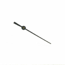 Sekundenzeiger Ø 0,25 schwarz matt Aluminium 10mm 11mm 14mm NOS 2 Stk.