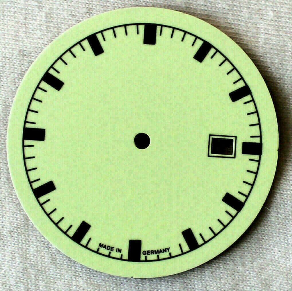 Dial for ETA 2824-2, 2804-2, 2801-2, 34.8 mm, Full Lume