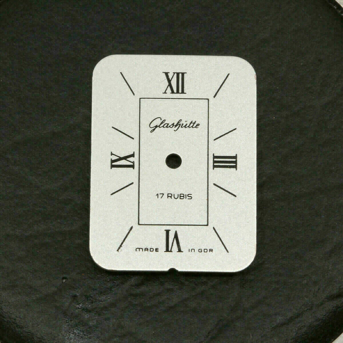 Quadrante per Glashütte 17 Rubis argento
