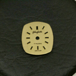 Zifferblatt für Glashütte 17 Rubis - Ziffernblatt - DIAL - ESFERA - goldfarbig