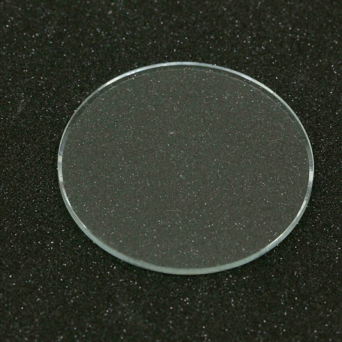 10x cristales de reloj de repuesto planos transparentes mineral 30 a 40 mm, grosor 2mm – imagen 2