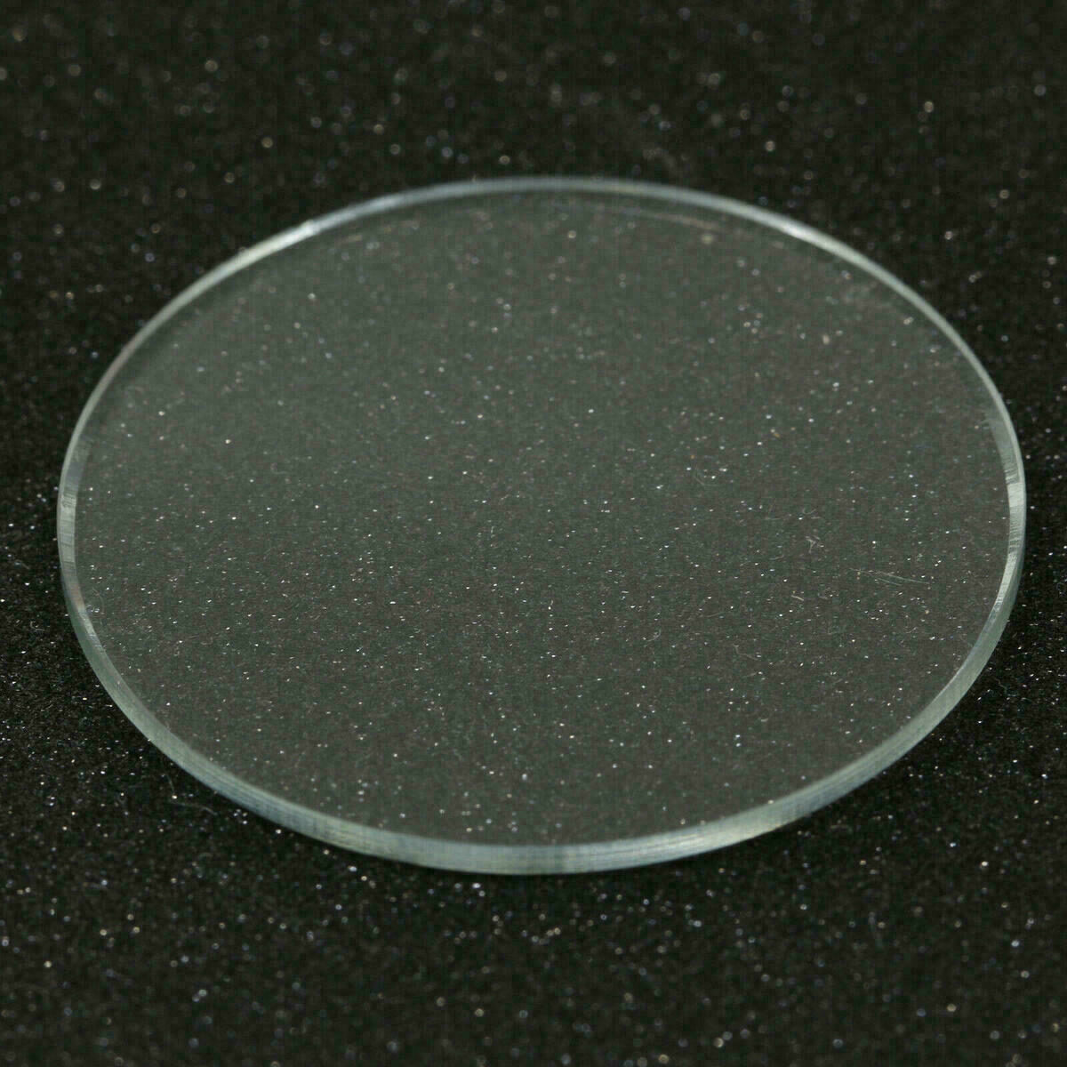 10x cristales de reloj de repuesto planos transparentes mineral 30 a 40 mm, grosor 2mm