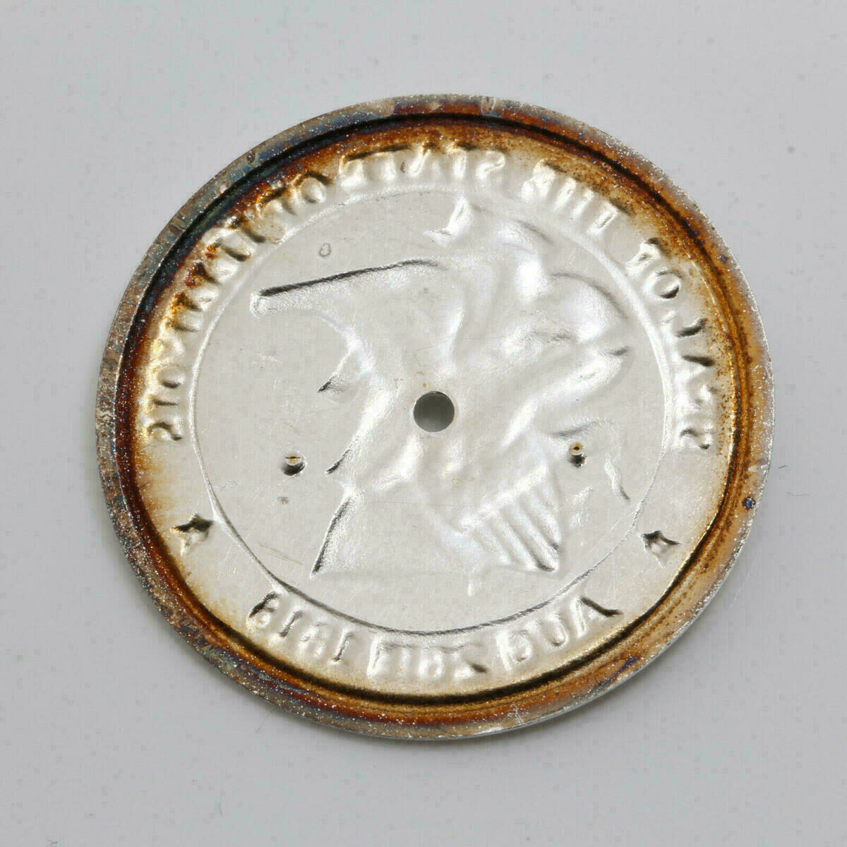 2x quadrante per movimenti al quarzo Ø 28.00mm SEAL OF THE STATE ILLINOIS #108 – immagine 3