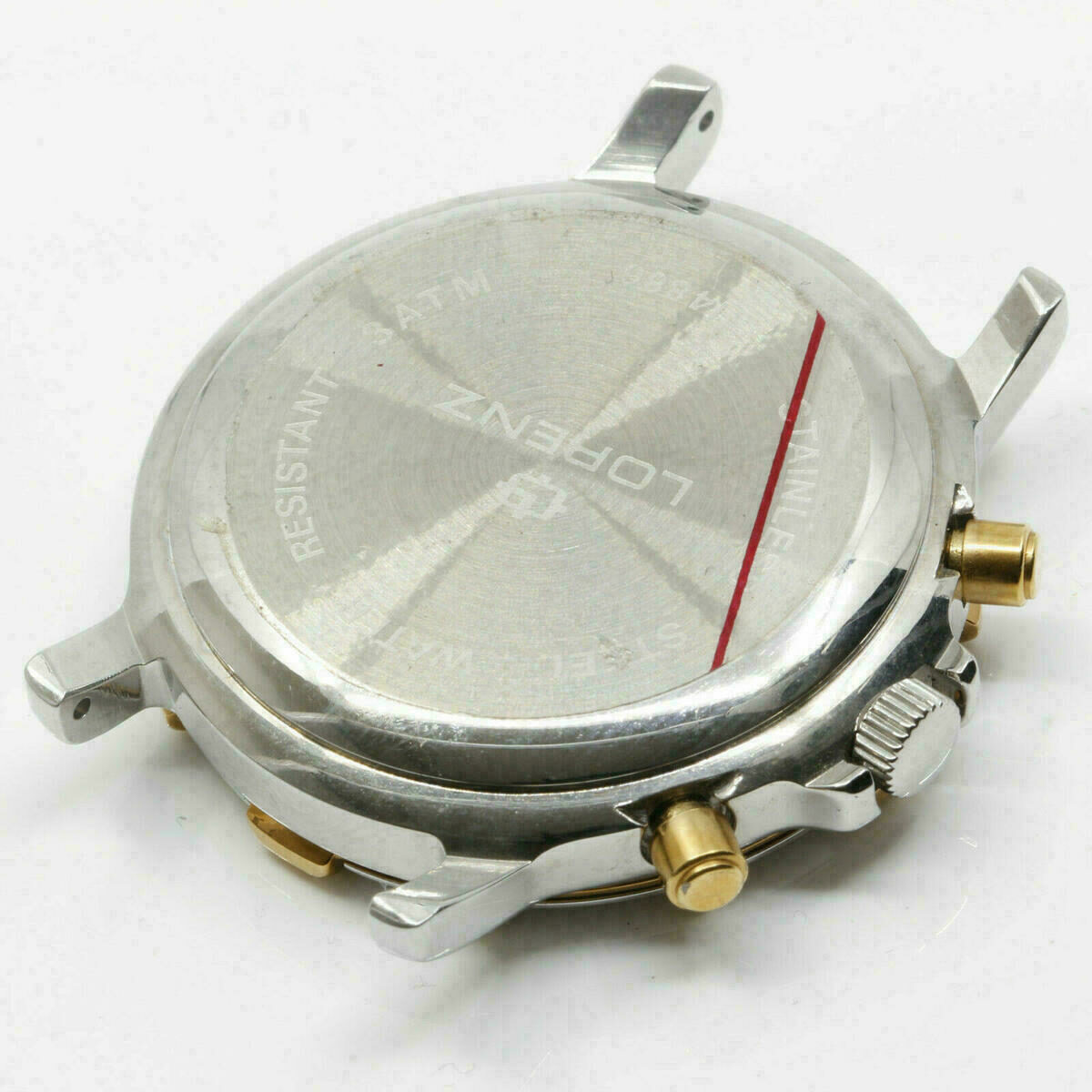 Chronographen-UhrengehĂ€use fĂŒr ETA 251.262 Edelstahl 3 ATM LORENZ 38mm NOS â Bild 7