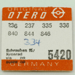 OTERO 162 Part 5420 Schrauben für Kronrad, crown wheel screw OTERO 844 236 437 – Bild 4