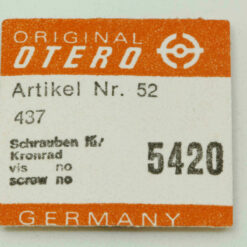 OTERO 162 Part 5420 Schrauben für Kronrad, crown wheel screw OTERO 844 236 437 – Bild 6