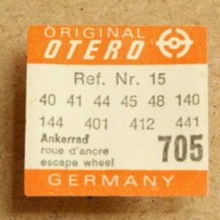OTERO 40 PART 705, Ankerrad, escape wheel 41, 44, 45, 48, 140, 144, 401, 412 441 – Bild 2