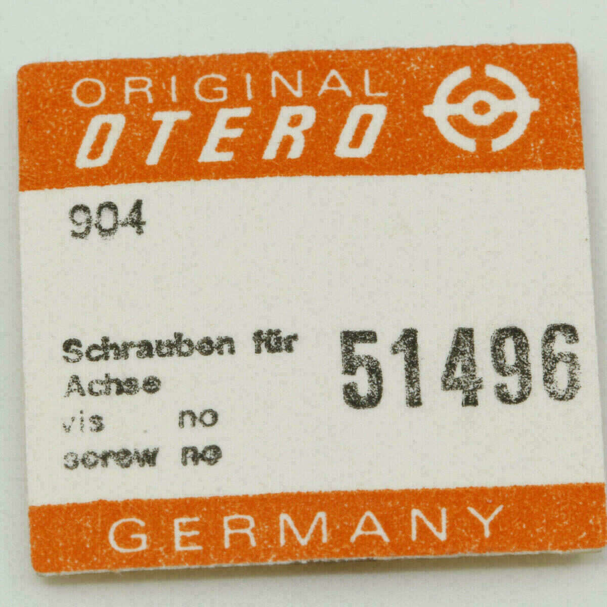 OTERO 48 Part 51496 vite del rotore, vite dell’asse OTERO 77 790 904 – immagine 8