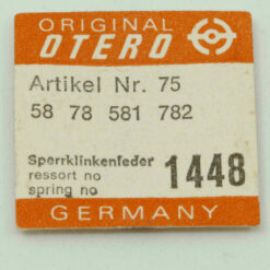 OTERO 58 PART 1448 stop klick spring, Sperrklinkenfeder, Ressort de cliquet 78, 581, 782 – Bild 2