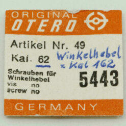 OTERO 62 Part 5443 Schrauben für Winkelhebel OTERO 70 79 840 162 77 335 740 – Bild 2