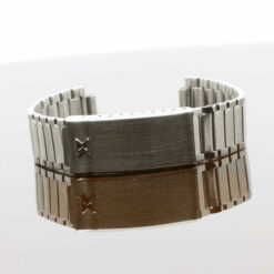 Original Edox Stainless Steel Watch Band, Silver, without End Pieces – NOS – image 9
