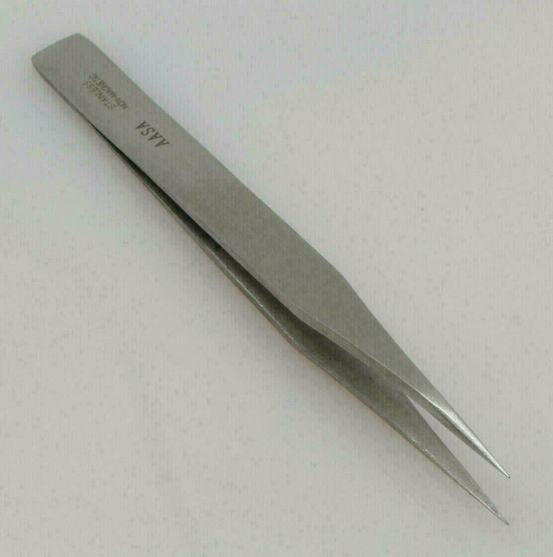 Uhrmacher Pinzette Edelstahl Antimagnetisch Steel Tweezer Form AASA – Bild 2